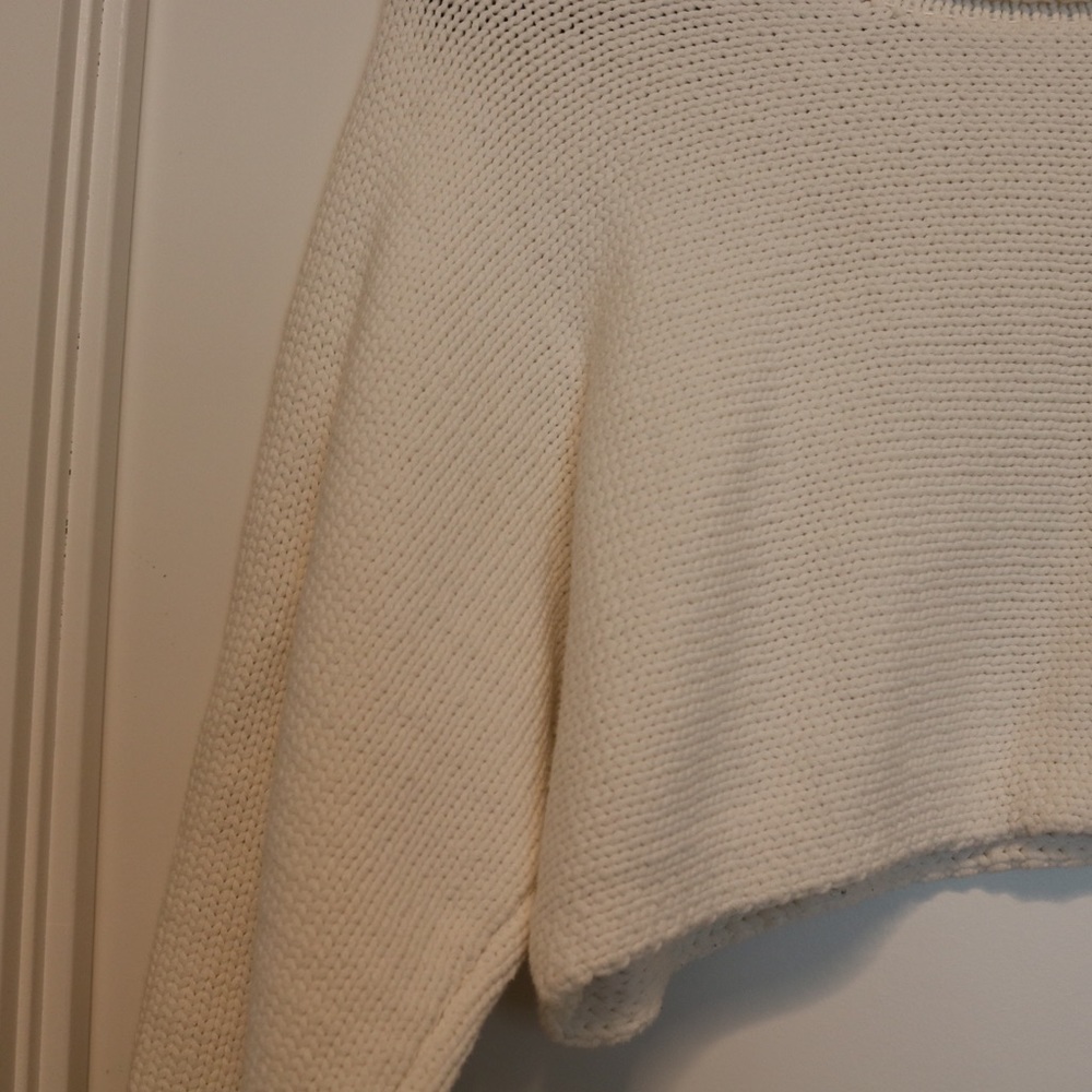 Silence & Noise Cropped Knit Sweater - Picture 3 of 5